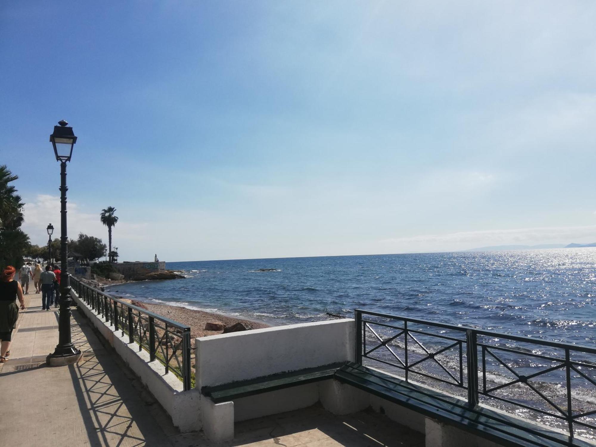 Athens Riviera Apt With Seaview, 15' To Acropolis Экстерьер фото